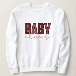 Sweatshirt Noël des claus de bébé