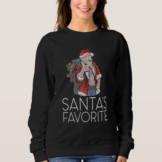 Sweatshirt Noël désorganisé Rétro (Devant)