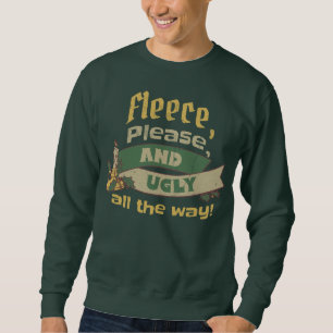 SWEATSHIRT NOËL FLOTTE, S'IL VOUS PLAÎT ET MAL TOUT LE CHEMIN