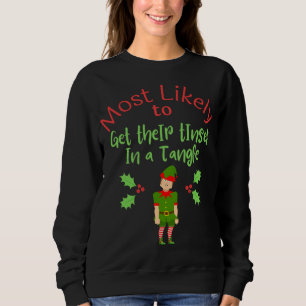 Sweatshirt Noël Le Plus Susceptible D'Obtenir Leur Petite Pet