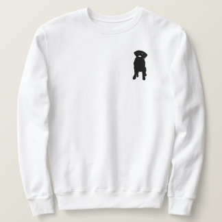 Sweatshirt noir de laboratoire