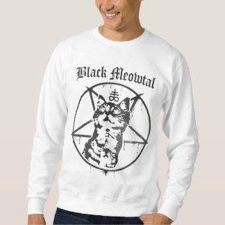 Sweatshirt noir de Meowtal