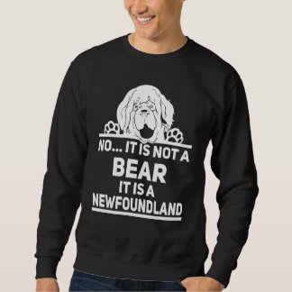 Sweatshirt Non Ce N'Est Pas Un Ours Chien De Terre-Neuve 2