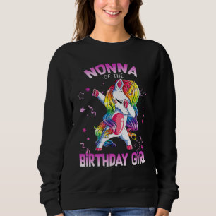 Sweatshirt Nonna de la fête d'anniversaire Cadeaux fille Dabb