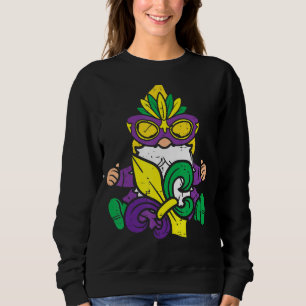 Sweatshirt Nordic Gnome Jester Mardi Gras Carnival Tomte Men