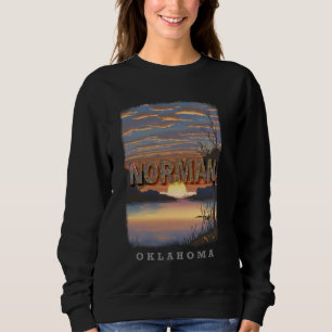 Sweatshirt Norman Oklahoma OK Lake Thunderbird State Park SD7