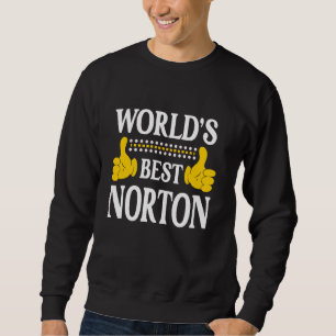 Sweatshirt Norton Nom de famille Famille Nom de famille Meill
