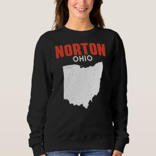 Sweatshirt Norton Ohio USA State America Travel Ohioan