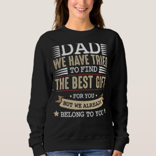 Sweatshirt Nous Appartenons Déjà À Vous Douce Mignonne Célébr