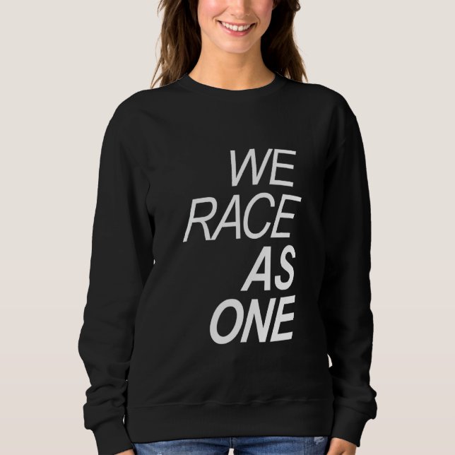 Sweatshirt Nous Avons La Course Comme Un 2020 (Devant)