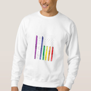 Sweatshirt Nous, le Peuple, ne Servons Aucun Roi LGBT Démocra