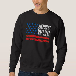 Sweatshirt Nous ne les connaissons pas tous, mais nous leur d