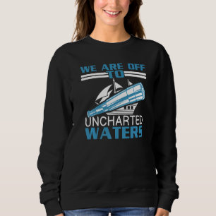 Sweatshirt Nous partons pour des graphiques inconnus Jour de