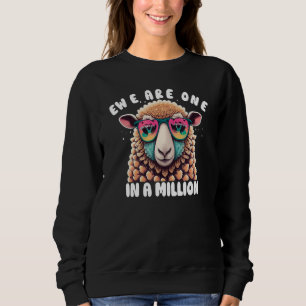 Sweatshirt Nous Sommes Un Sur Un Million D'Étonnant Mignonne