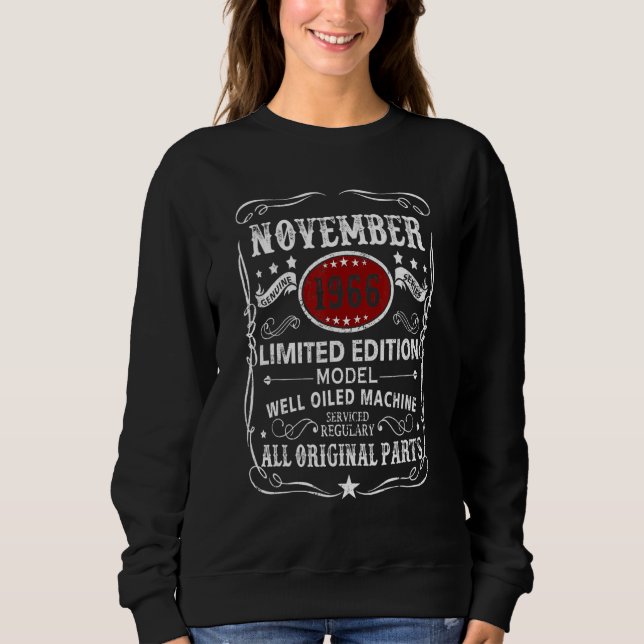 Sweatshirt novembre 1966  Modèle Machine Bien Huilée (Devant)