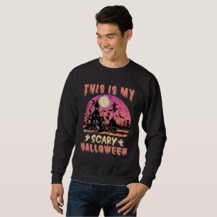 Sweatshirt Nuit d'Halloween effrayant