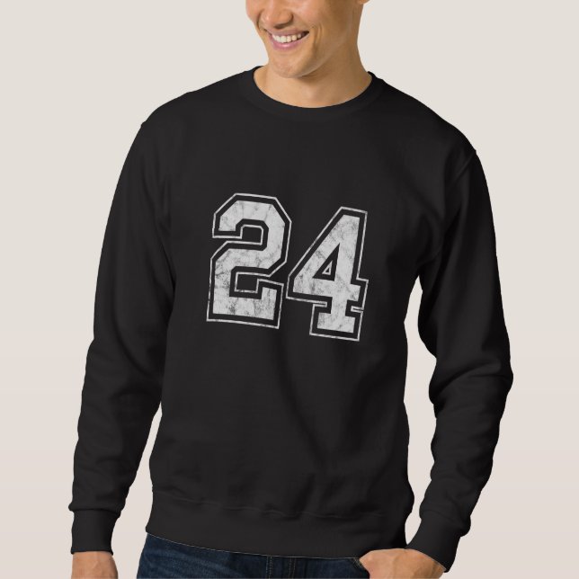 Sweatshirt Numéro 24 (Devant)