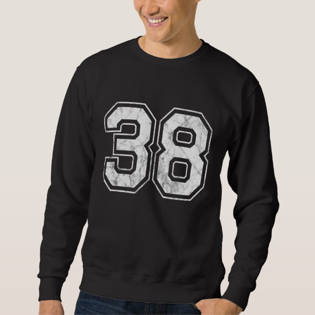 Sweatshirt Numéro 38 (Devant)