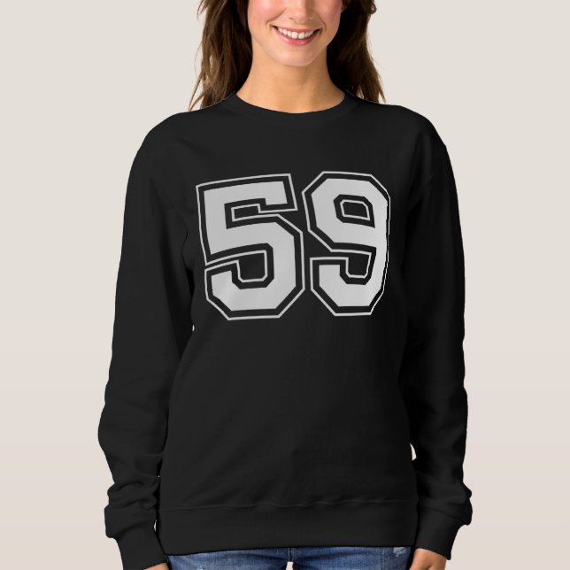 Sweatshirt Numéro 59 (Devant)