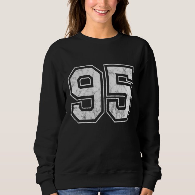 Sweatshirt Numéro 95 (Devant)