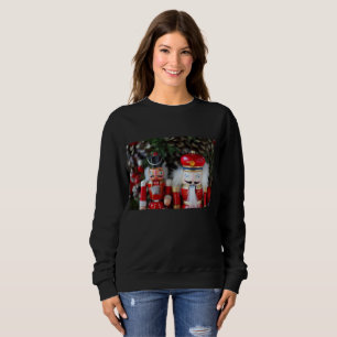 Sweatshirt Nutcrackers avec arrière - plan de vacances