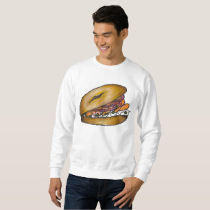 Sweatshirt NYC Bagel Onion Crème Fromage Lox Capteurs Sweatsh