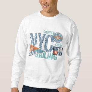 Sweatshirt NYC Sailing Club - Regatta Style
