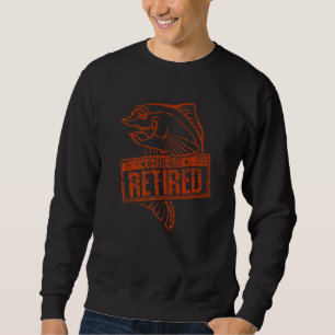 Sweatshirt O Poisson Ally Pêcheur Retraité