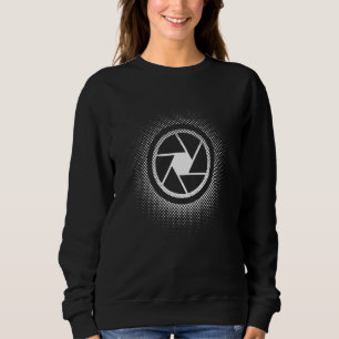 Sweatshirt Objectif de l'obturateur de l'appareil photo