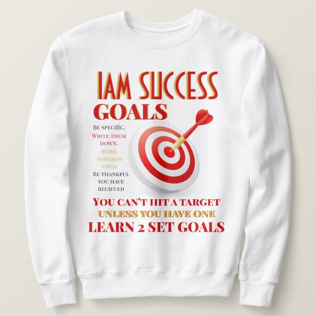 SWEATSHIRT OBJECTIFS (Design devant)