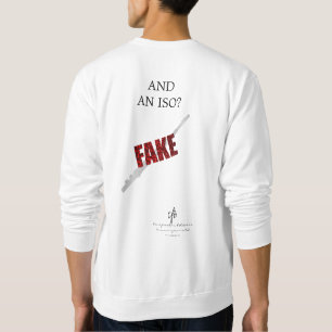Sweatshirt Objets En Forme D'Instrument I Fl. Bl. Texte.
