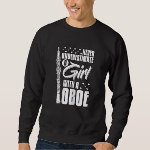 Sweatshirt Oboe Instrument Music Player Débutant Leçon Obois