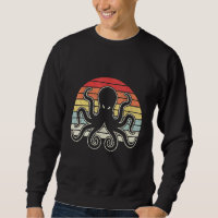 Octopus rétro vintage Kraken Océan