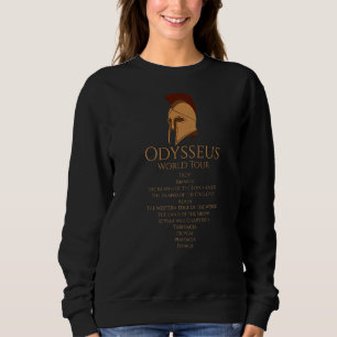 Sweatshirt Odysseus World Tour Mythologie antique grecque épi