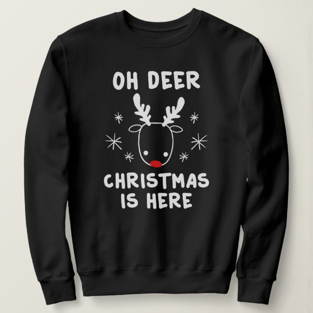 Sweatshirt Oh Cerf (Design devant)