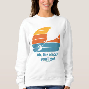 Sweatshirt Oh, les endroits où vous irez ! Coucher de soleil 