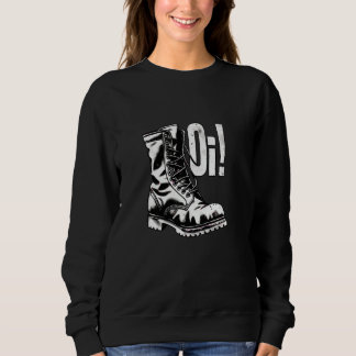 Sweatshirt Oi! Musique Punk Rock Bottes de Combat Skinhead Mo