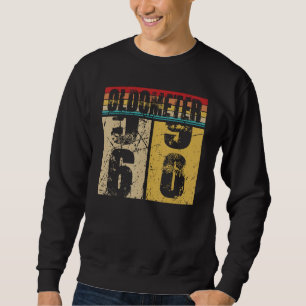 Sweatshirt Oldomètre 59-60 Chemise Funny 60ème Turning 60 Ann
