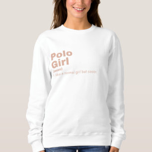 Sweatshirt olo Girl - Polo