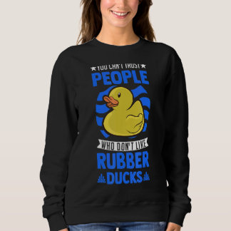 Sweatshirt On ne peut pas faire confiance à des gens qui n'ai