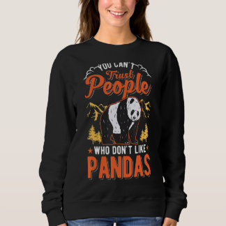 Sweatshirt On ne peut pas faire confiance à des gens qui n'ai