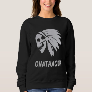 Sweatshirt Onathaqua Amérindien Né Liberté Mal