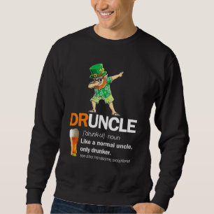 Sweatshirt Oncle St patrick de définition ivre seule