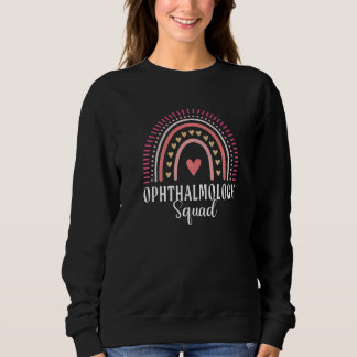 Sweatshirt Ophtalmologie Squad Citation Ophtalmologistes des