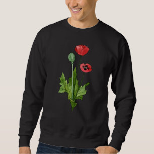 Sweatshirt Opum Poppy Pain de pain Maison Plante Opioid Semen