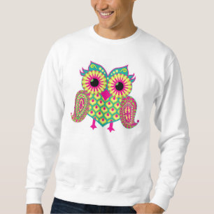 Sweatshirt oriental de hibou
