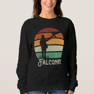 Sweatshirt Ornithologie Observateur d'oiseaux Fauconnier Fauc