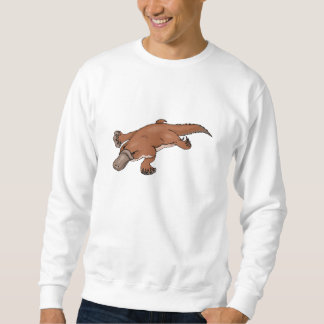 Sweatshirt Ornithorynque Brown