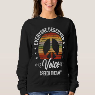 Sweatshirt Orthophonie Orthophoniste