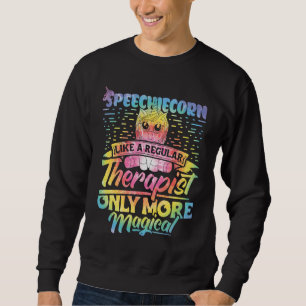 Sweatshirt Orthophoniste Thérapie de la parole pour femme